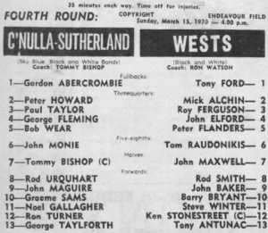 1970 Wests v Sharks ore season