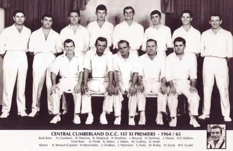 Max Godfrey cricket 1964
