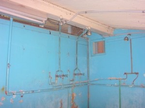 Pratten Park dressing room 3 showers