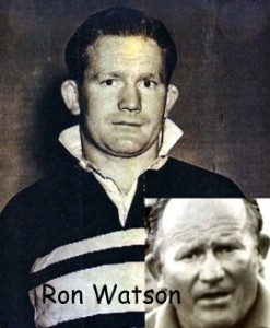 Ron Watson old head shot and 1970 photo