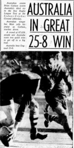 Aust v GB 1958 Sydney