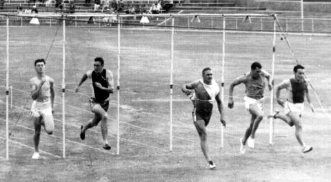 1963 Dave in sprint race