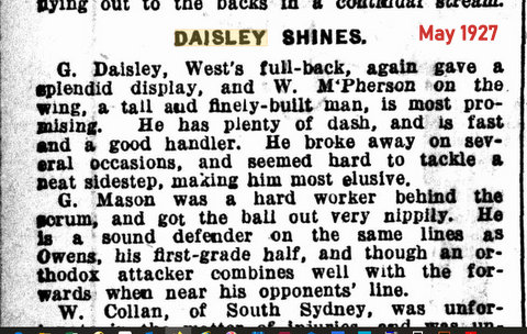 1927 may daisley shines story