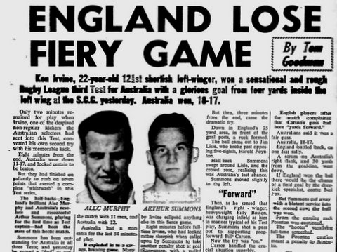 1962 3rd test game report