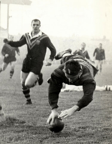1963 scoring a try england