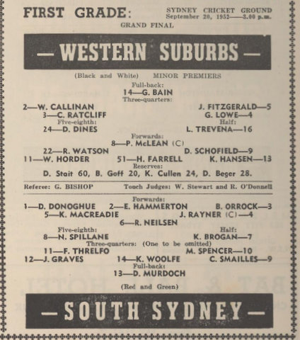 1952 gf program